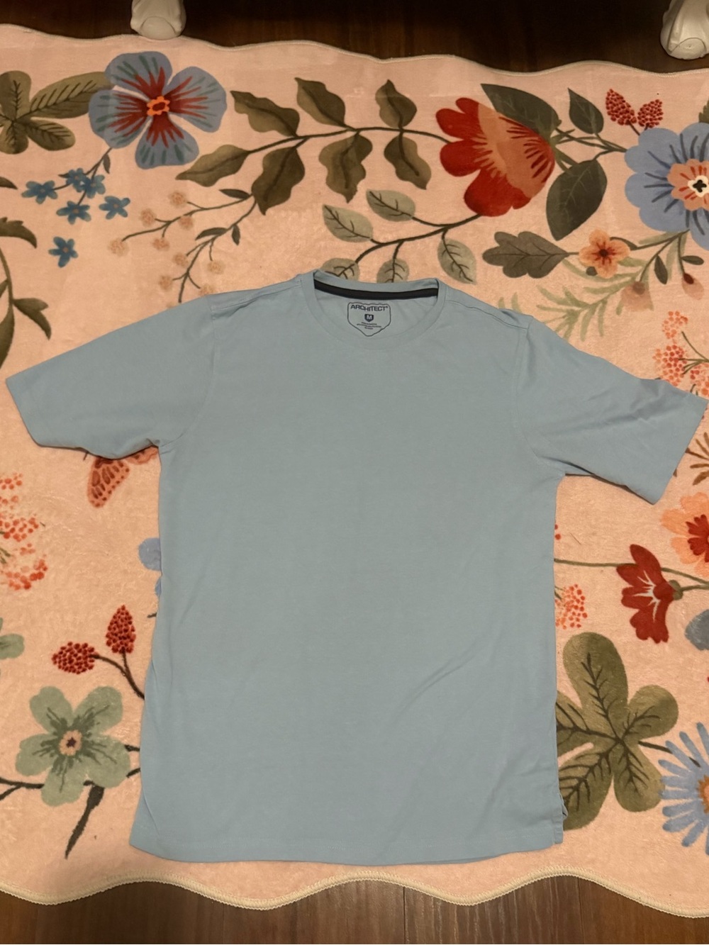 Architect Light Blue Short Sleeve Crewneck T-Shirt